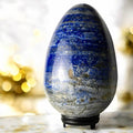 Königliches Lapislazuli Ei – Symbol von Macht und Harmonie