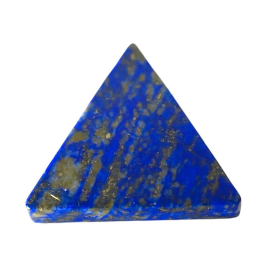Mystisches Auge im Dreieck – gefertigt aus tiefblauem Lapislazuli