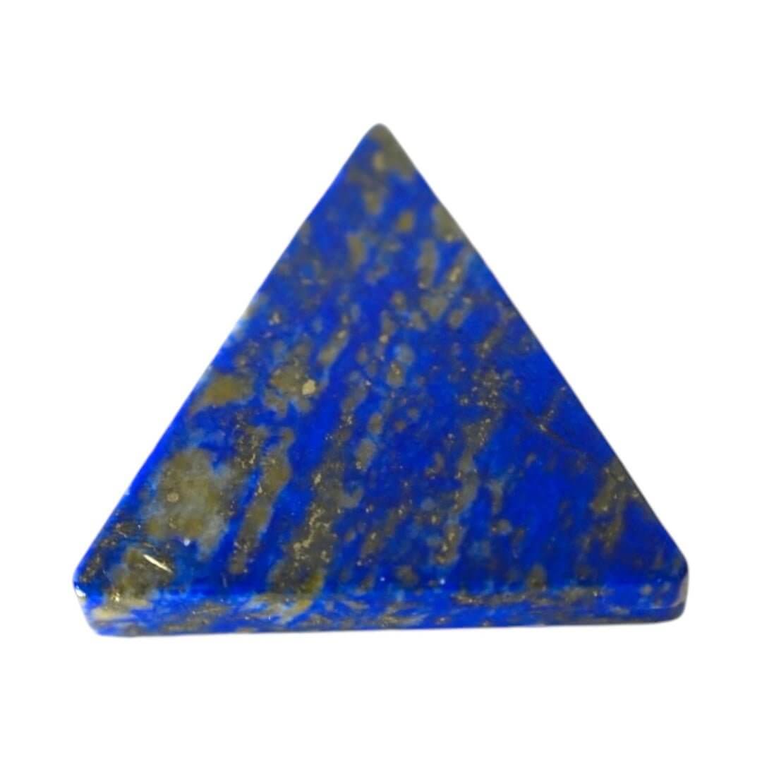 Mystisches Auge im Dreieck – gefertigt aus tiefblauem Lapislazuli