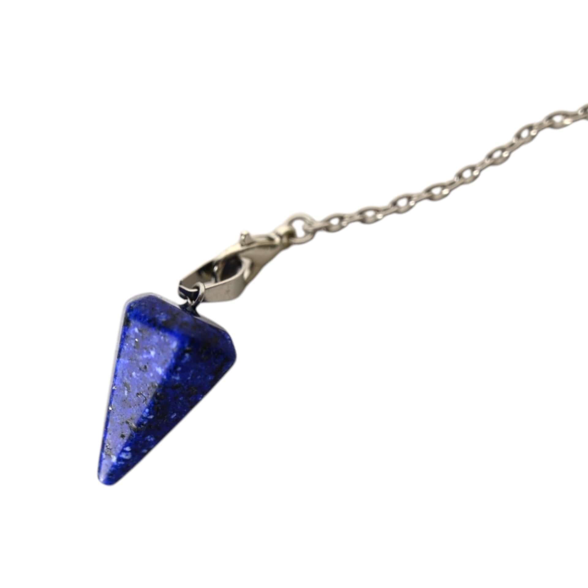 Lapislazuli-Pendel – kraftvolles Werkzeug für Klarheit, Intuition und innere Ruhe