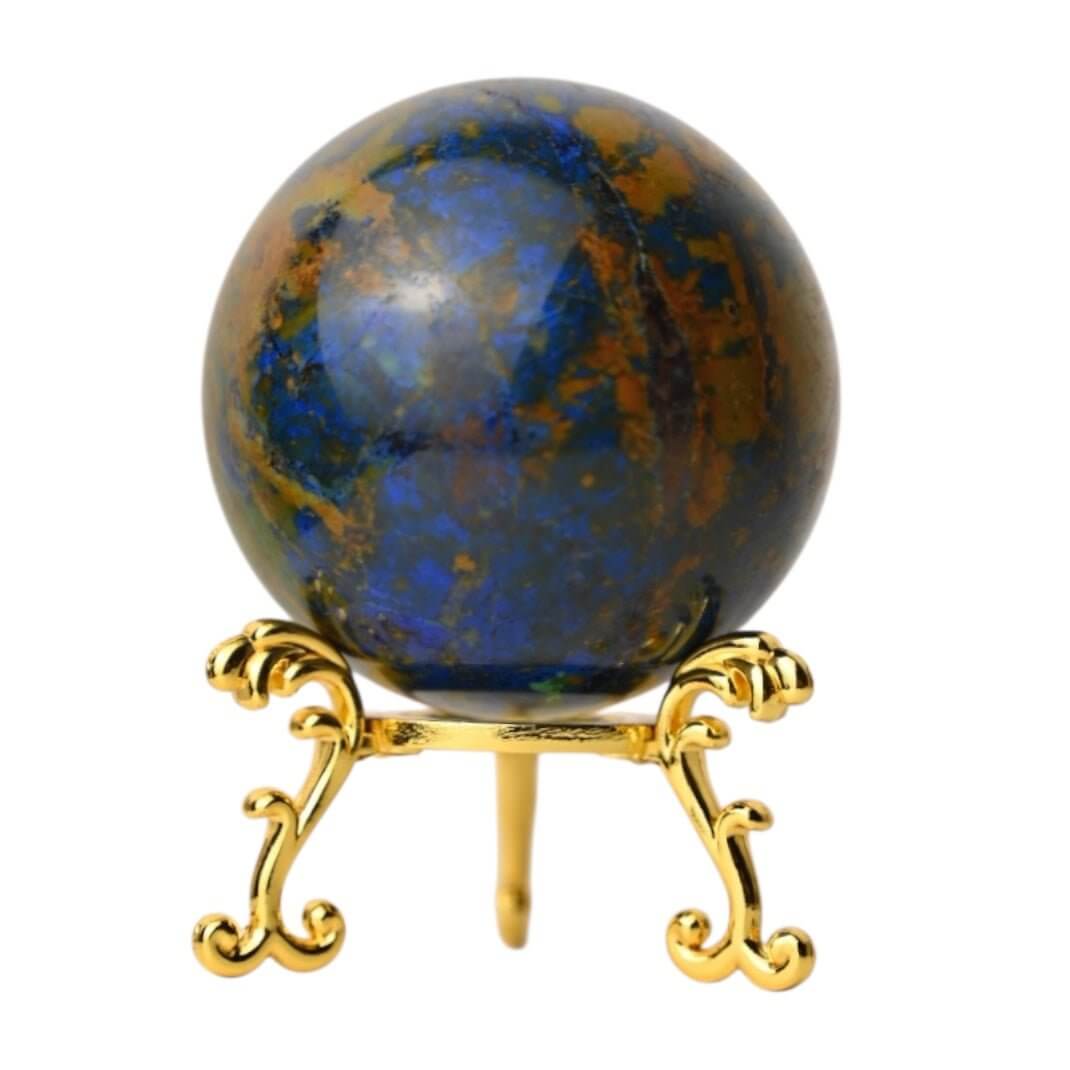 Phönix Lapislazuli Kugel – Symbol für Erneuerung und Stärke