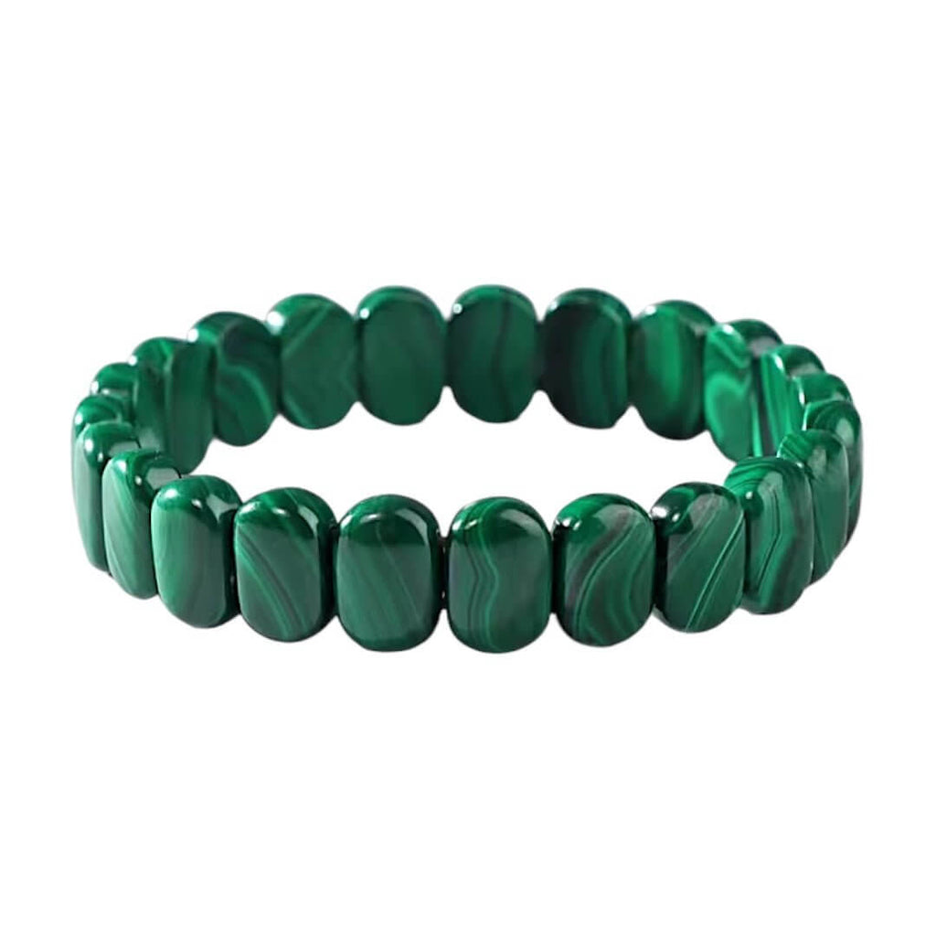 Malachit Armband - Ausdrucksstarkes Schmuckstück mit lebendiger Optik