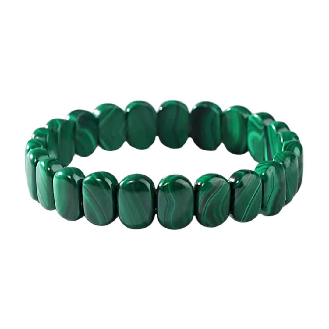 Malachit Armband - Ausdrucksstarkes Schmuckstück mit lebendiger Optik