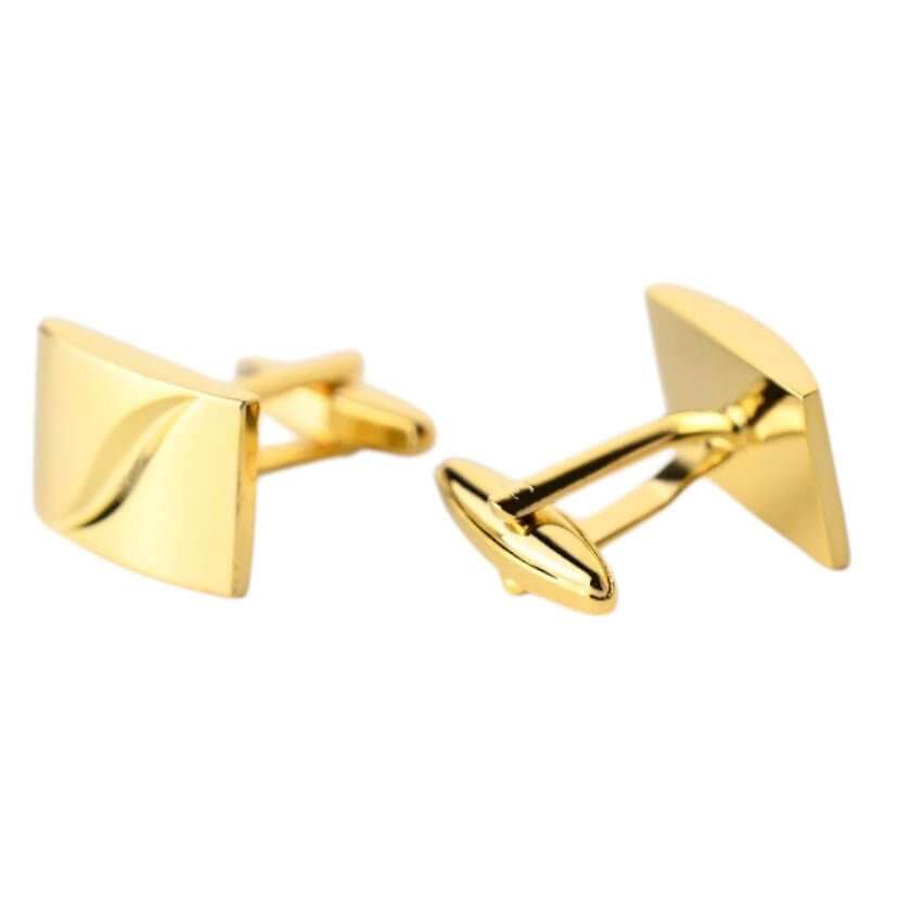 Elegante goldene Manschettenknöpfe
