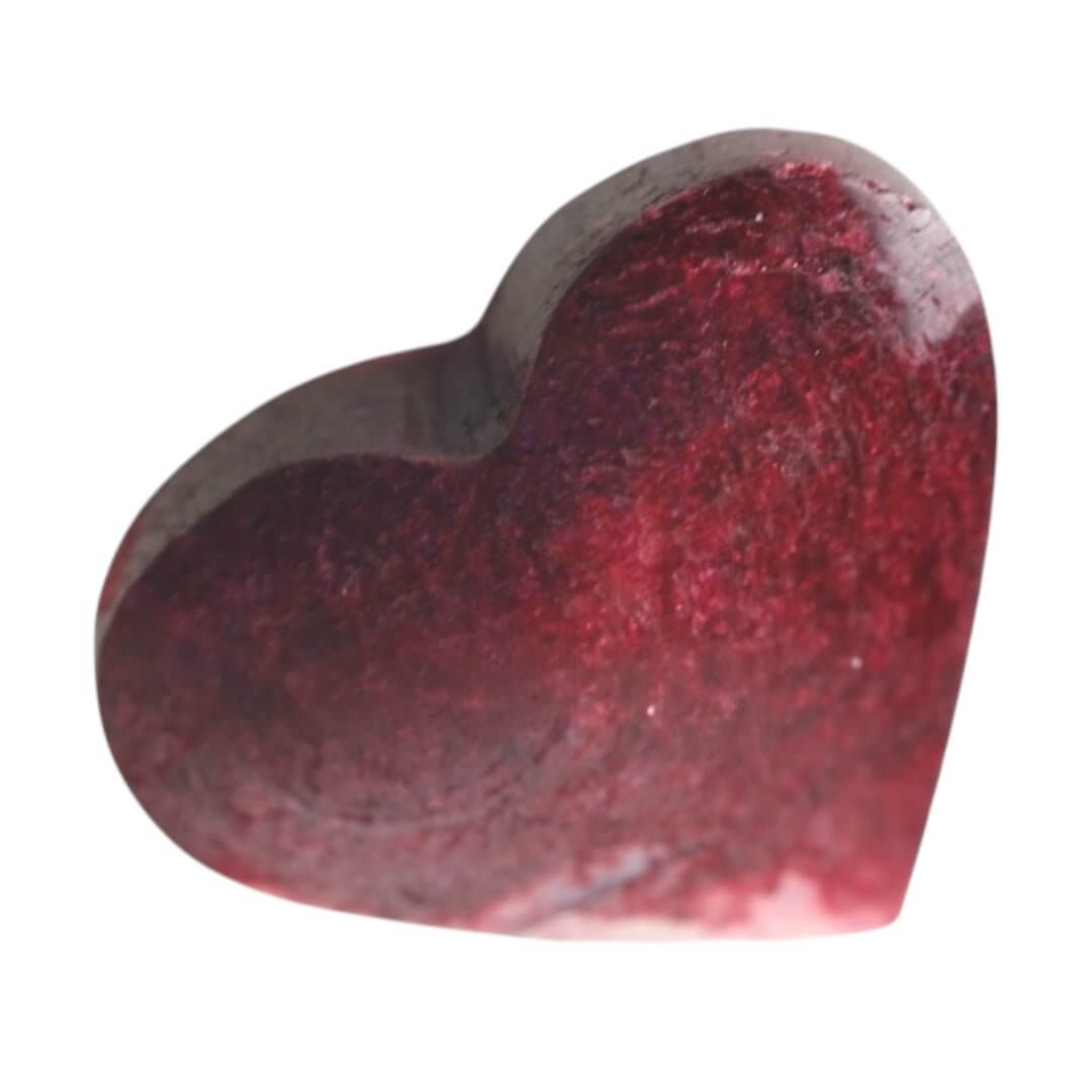 Rotes Mondstein Herz – leuchtendes Rot für Liebe, Kreativität und Wohlbefinden