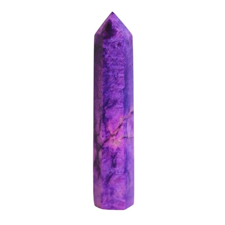 Lila Mondstein Obelisk – Harmonie und feminine Kraft