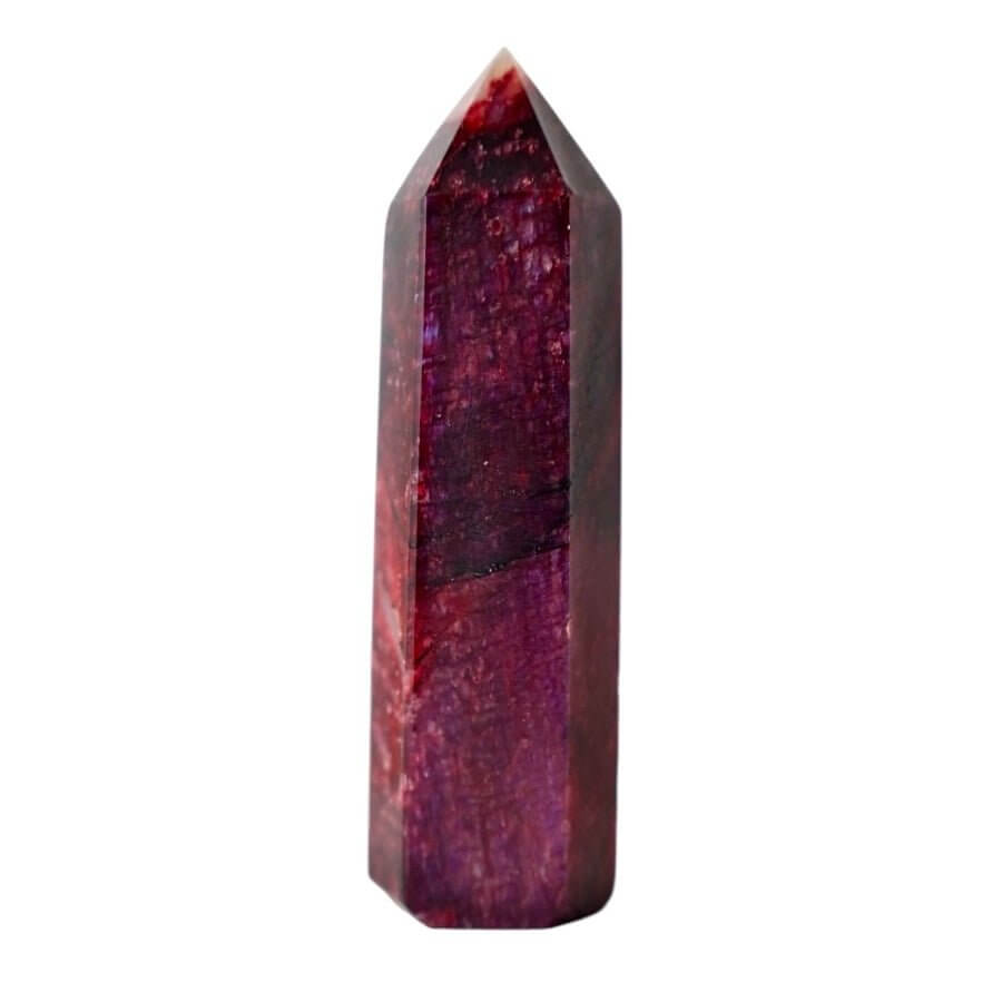 Mondstein Obelisk - Schimmernd rot