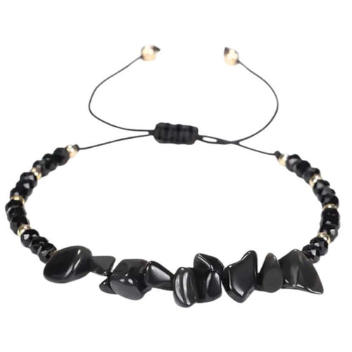 Obsidian Schutzarmband – Kraftvolle Energie für innere Stärke und Sicherheit