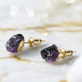 Amethyst Ohrringe - Funkelnde Naturkraft
