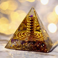 Orgonit Pyramide Amethyst - Geist & Seele