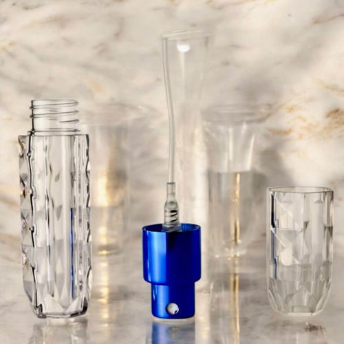 Parfüm Abfüller, Blau