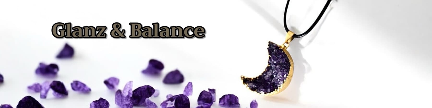 Halskette mit Amethyst