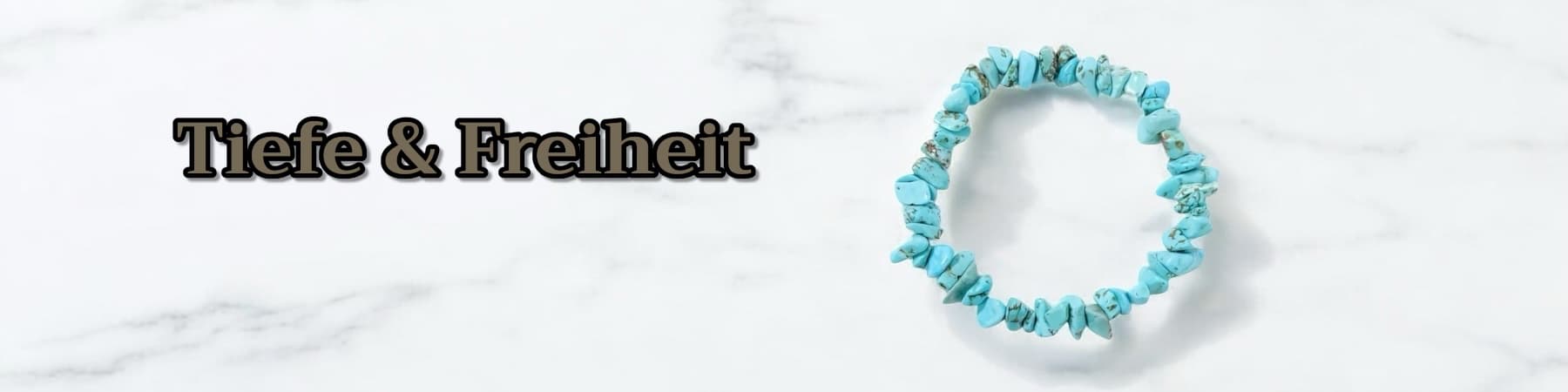 Türkis Splitterarmband