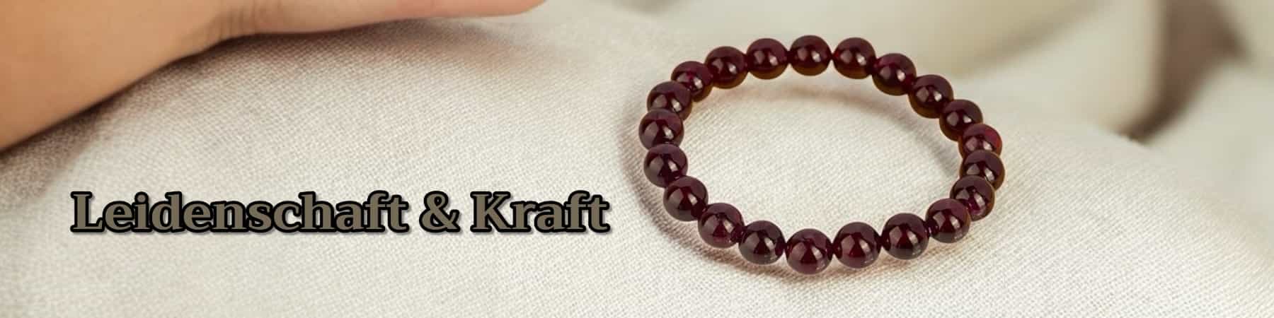 Granat Kugelarmband