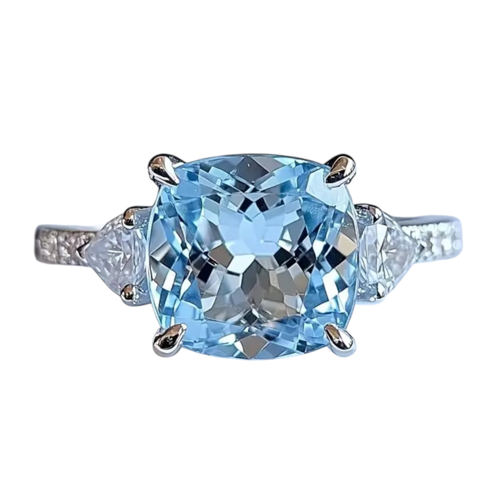 Topas in Himmelblau – Zeitloser Ring voller Leichtigkeit