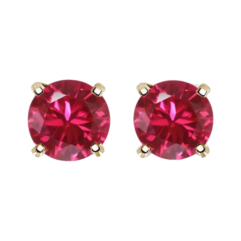 Rubin Ohrringe – Strahlender Akzent für jeden Look