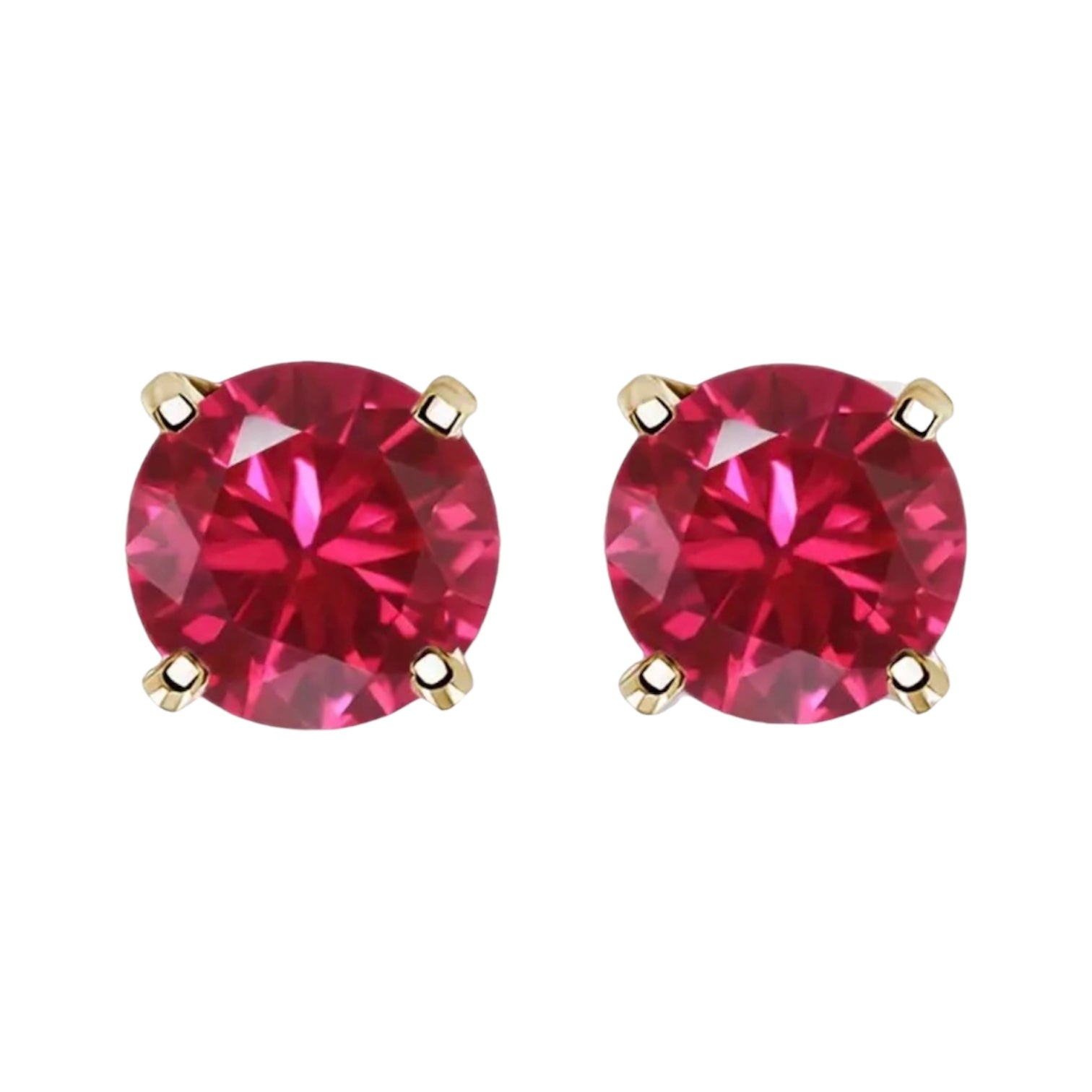 Rubin Ohrringe – Strahlender Akzent für jeden Look