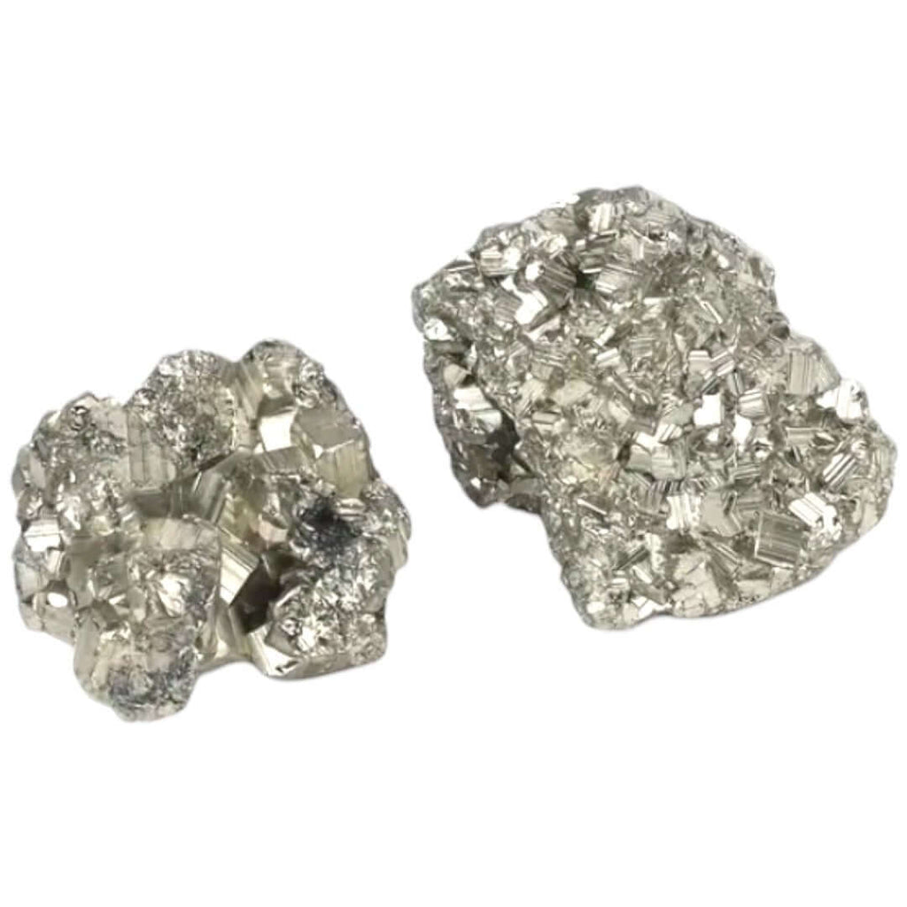 Mini Pyrit Cluster – glänzendes Naturstück für Optimismus und Konzentration