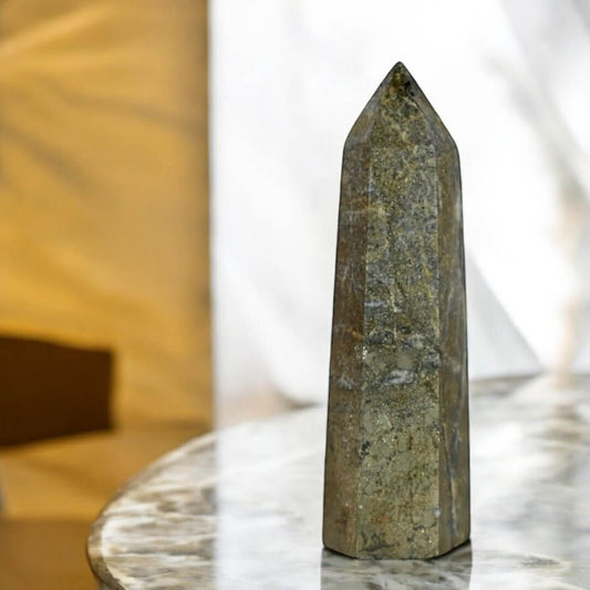 Pyrit Obelisk – natürliches Highlight für Fokus und Erfolg