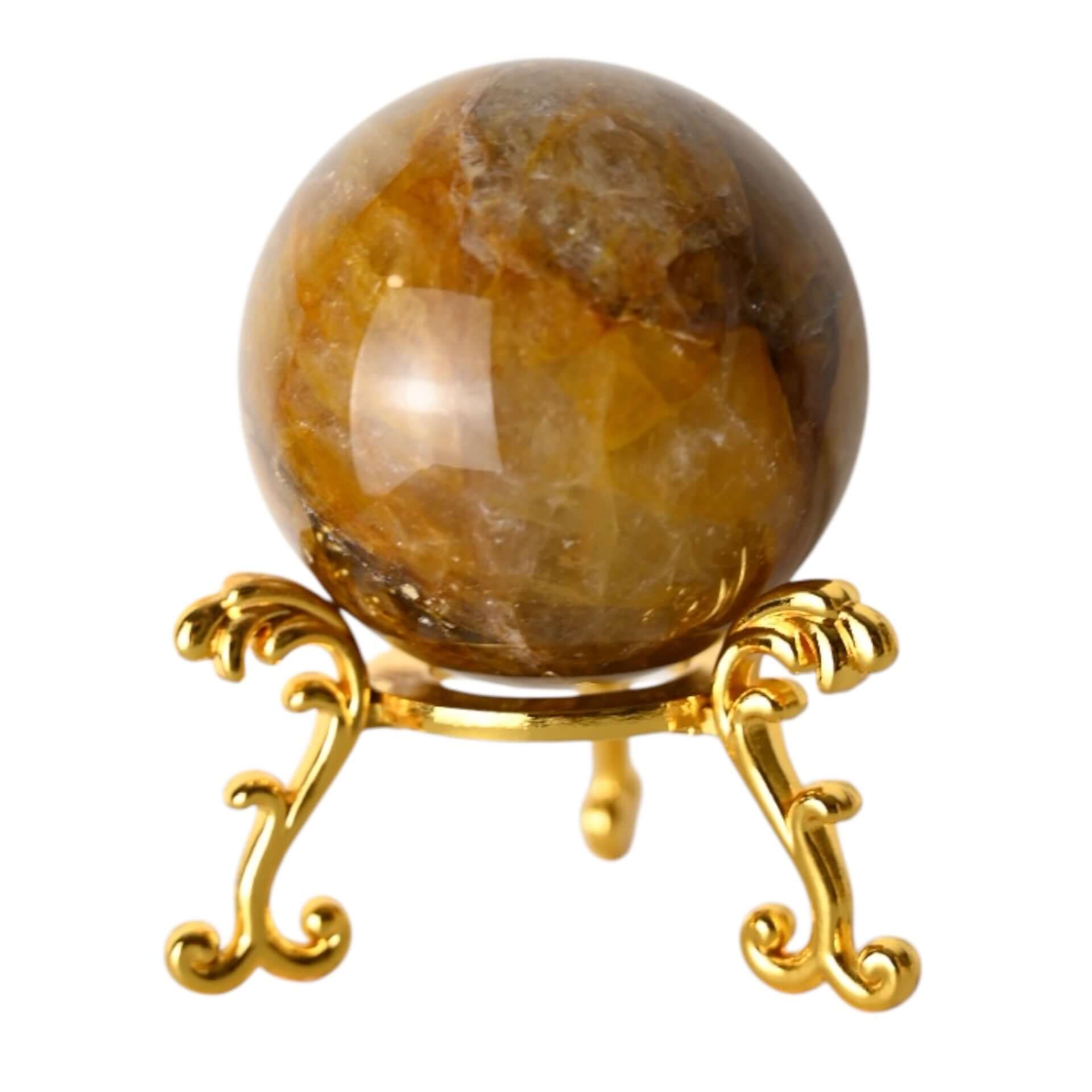 Golden Healer Quarz-Kugel – strahlender Stein für Heilung, innere Harmonie und positive Energie