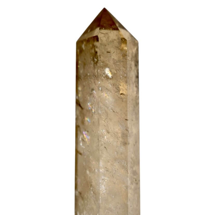 Großer Rauchquarz-Obelisk – elegantes Edelsteinjuwel, das Ruhe, Stabilität und Balance schenkt