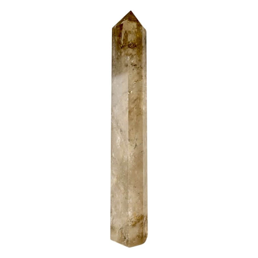 Großer Rauchquarz-Obelisk – elegantes Edelsteinjuwel, das Ruhe, Stabilität und Balance schenkt