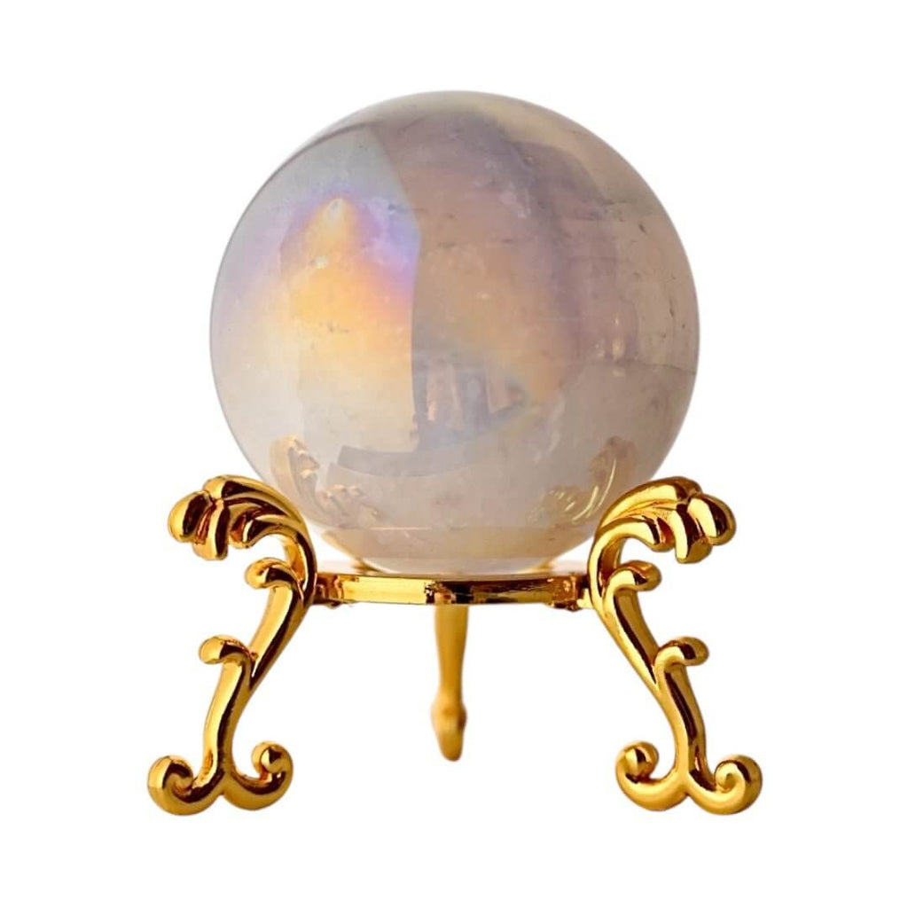 Aura Rosenquarz Kugel - Eine zauberhafte Begleiterin