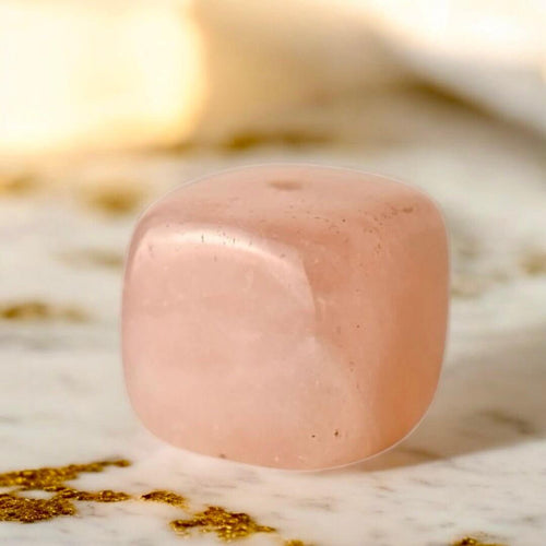 Rosenquarz Duftstäbchenhalter - Liebe entfachen