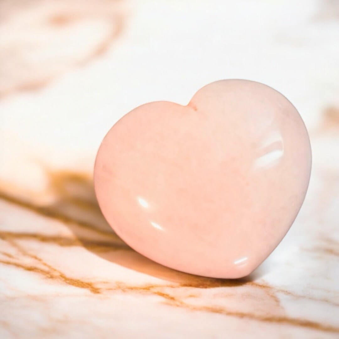 Rosenquarz Herz – sanfte Energie für Liebe, Harmonie und Geborgenheit