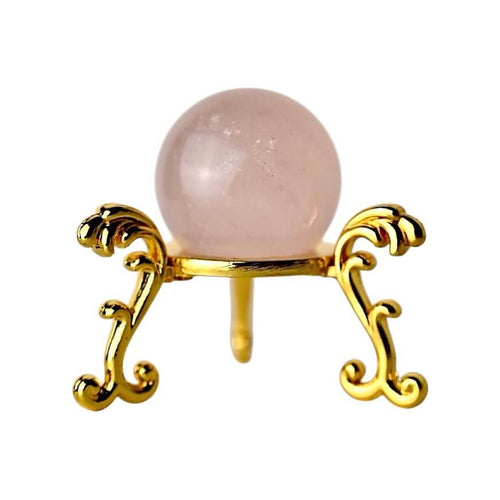 Mini Rosenquarz Kugel – für Liebe und Harmonie