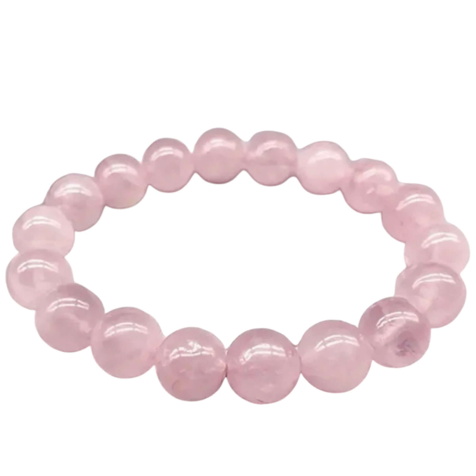 Rosenquarz Kugelarmband – Sanfte Energie für Herzöffnung und innere Harmonie
