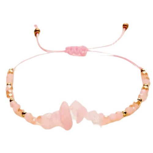 Rosenquarz Schutzarmband – Natürliche Kraftquelle