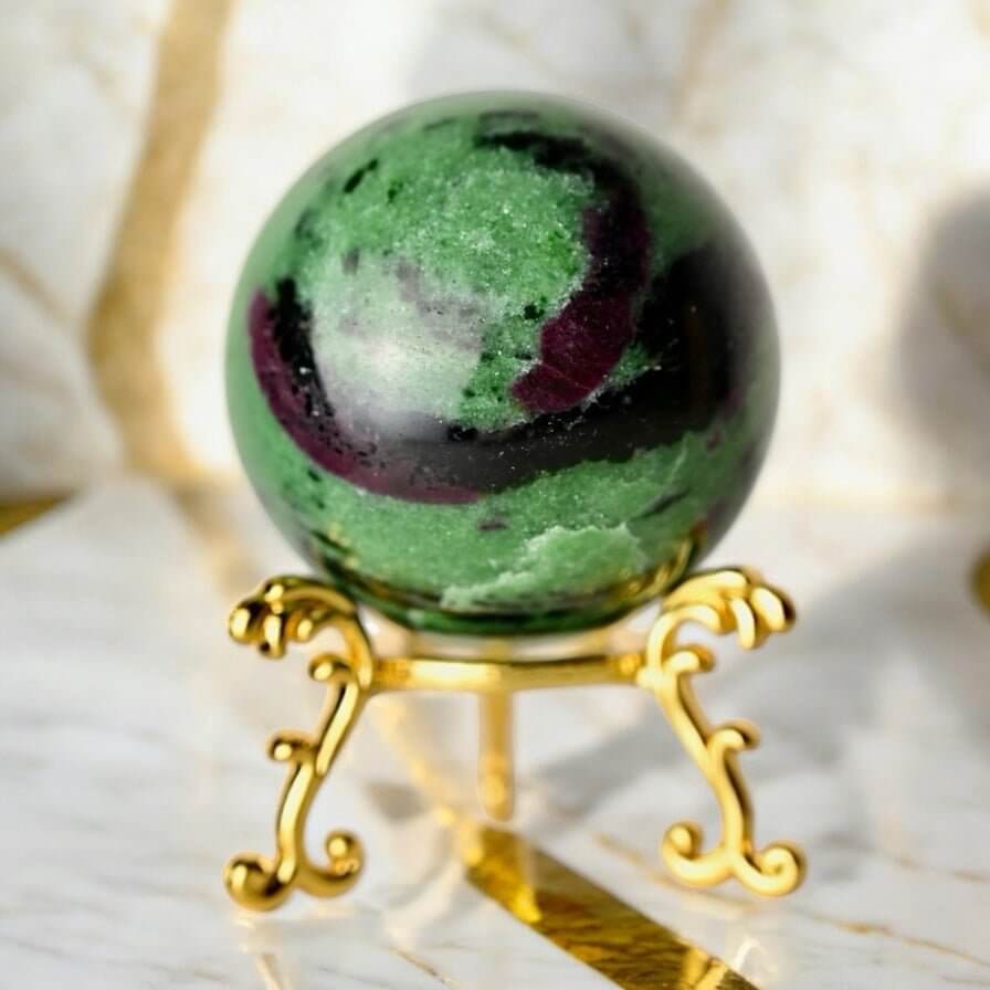 Rubin Zoisit Kugel – Energie & Lebensfreude