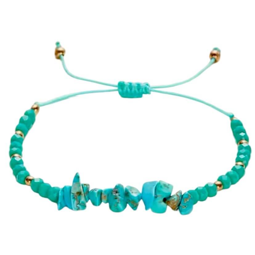 Schutzarmband aus Türkis – Natürliche Kraftquelle für Klarheit und Balance