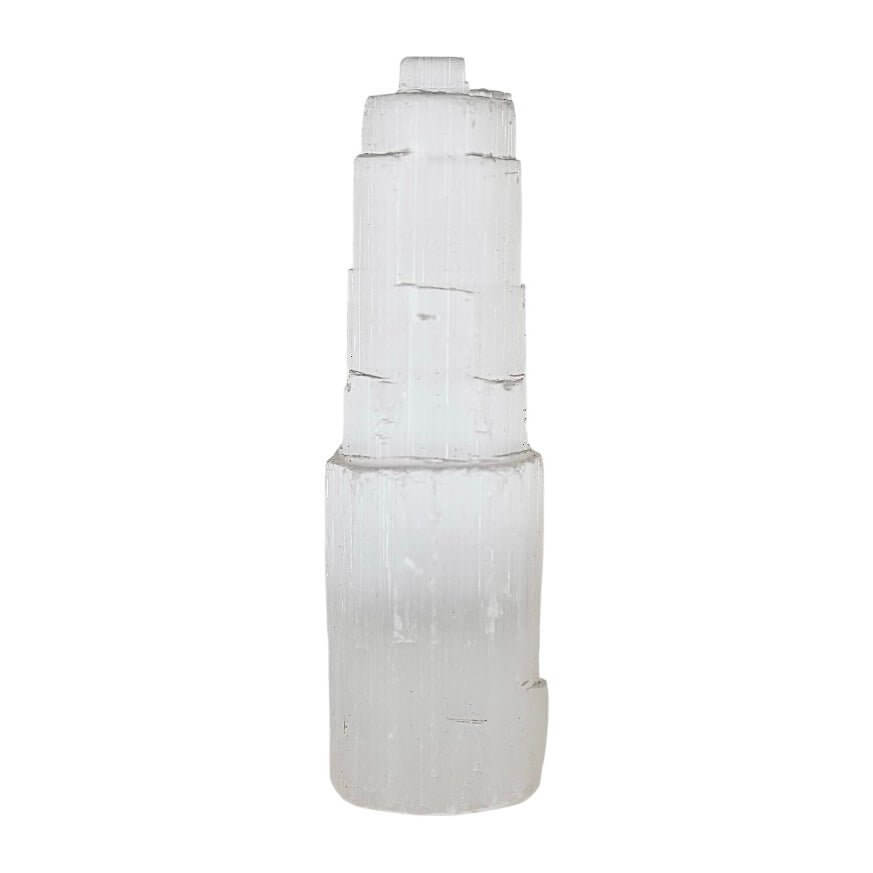 Selenit Turm – reines Licht und ästhetische Präsenz