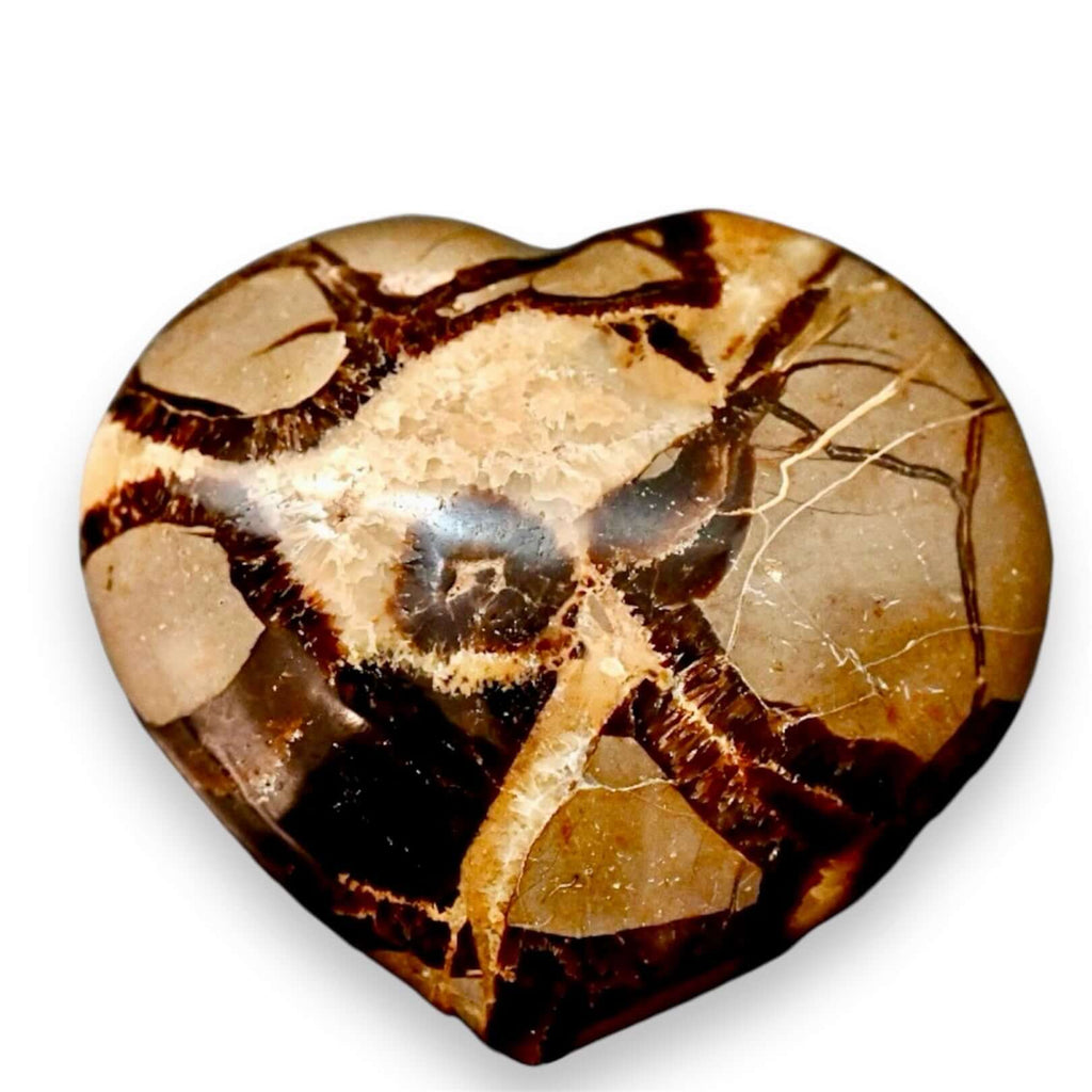 Septarian Herz – natürlich geformter Edelstein für Ausgeglichenheit