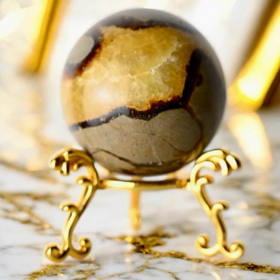 Septarian Kugel – rundes Highlight mit beruhigender Wirkung