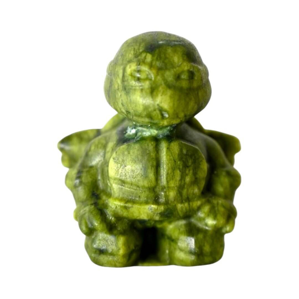 Turtle Ninja aus Serpentin Nunchakus