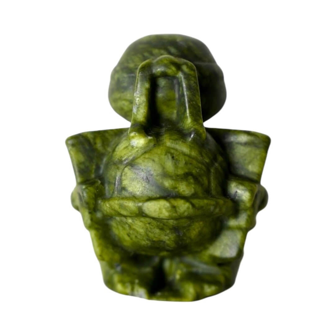 Turtle Ninja aus Serpentin Bo