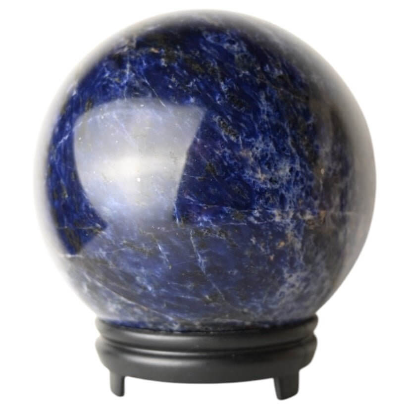 Große Sodalit-Kugel – kraftvolle Energie für Klarheit, Intuition und innere Ruhe