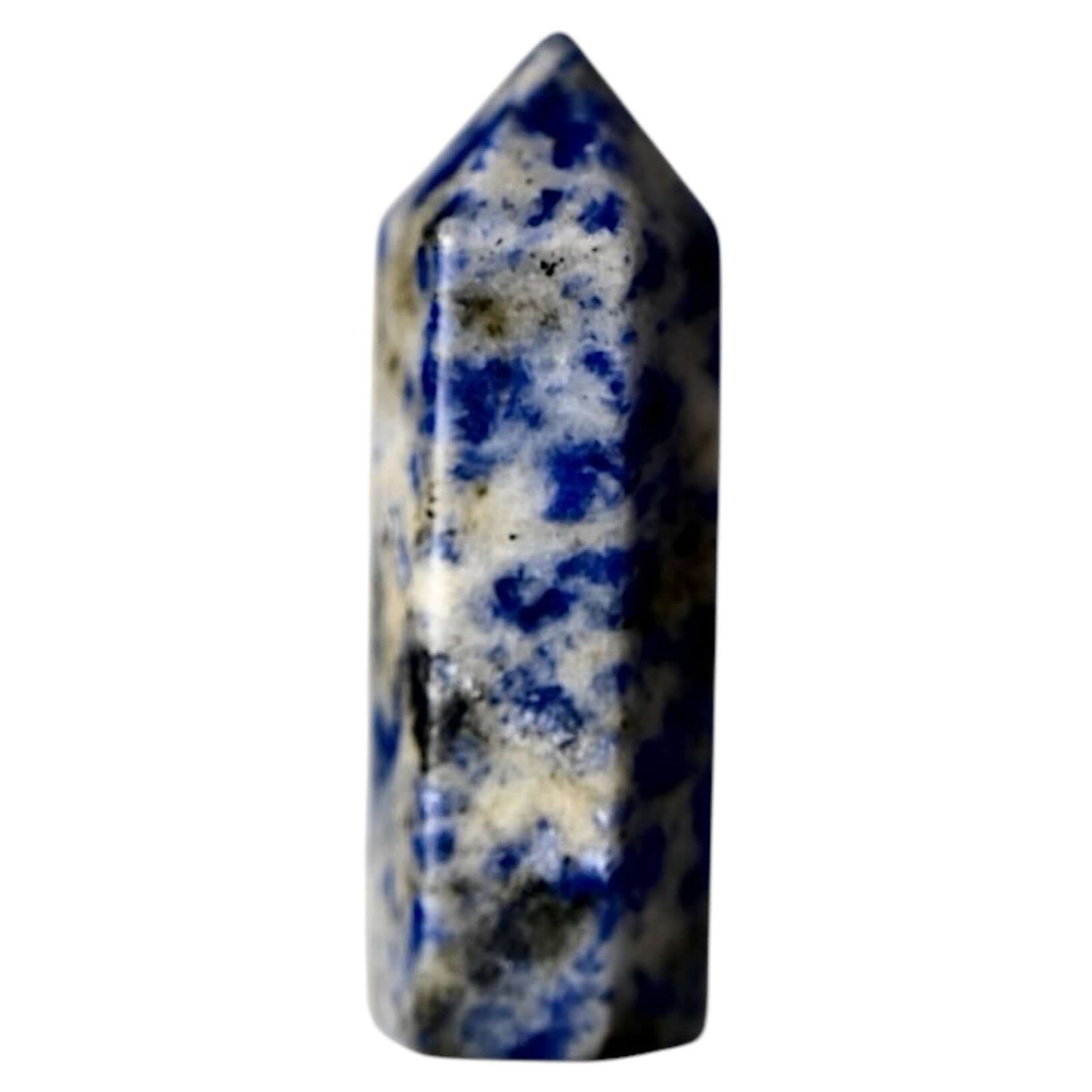 Mini Sodalit Obelisk - Tiefblaues Wunderwerk