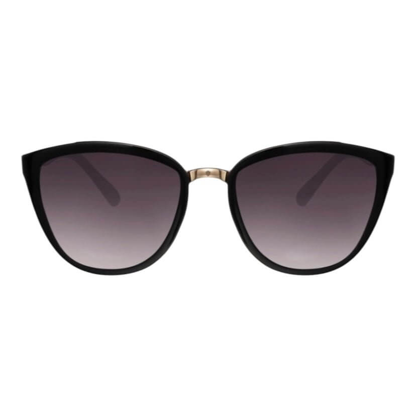 Schwarze Sonnenbrille Cateye