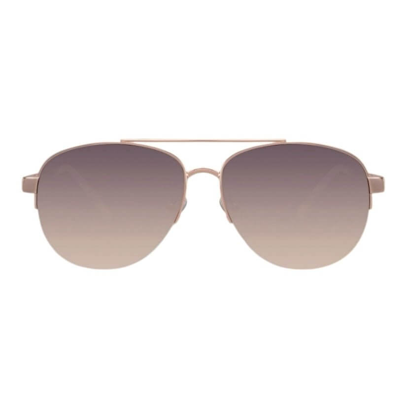 Helle Sonnenbrille mit Steg