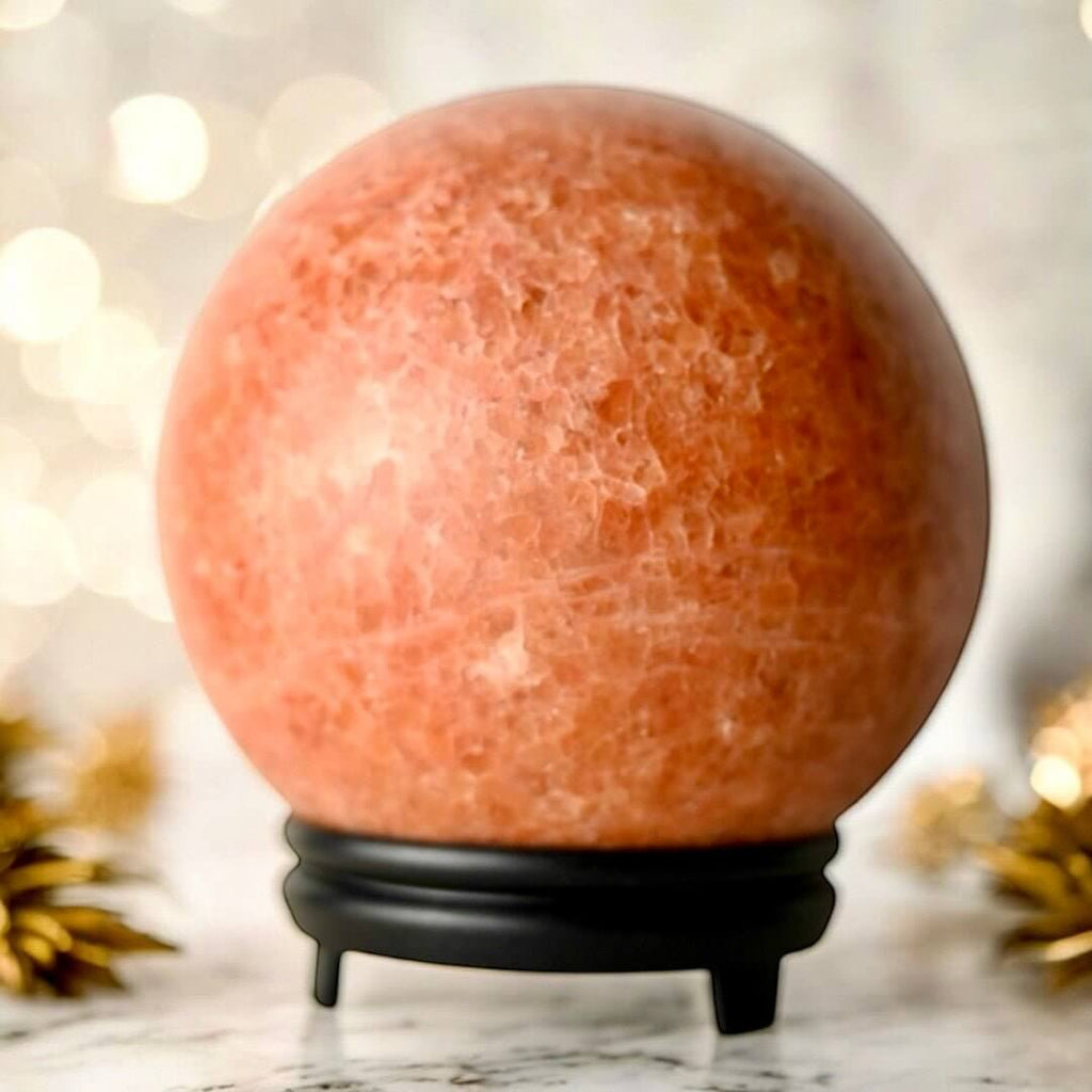 Große Sonnenstein Kugel - Sanfte Lebensfreude