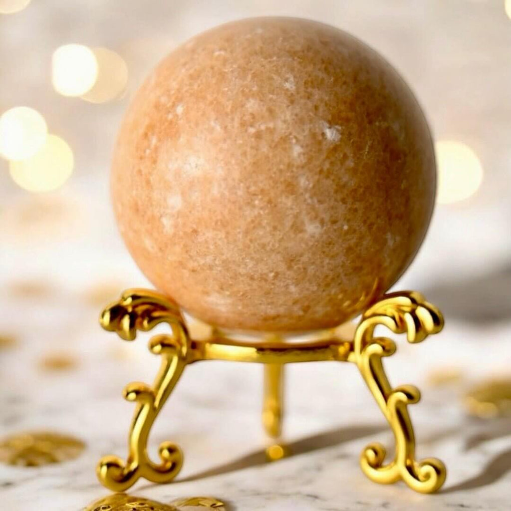 Sonnenstein Kugel – warmes Leuchten für Energie und Optimismus