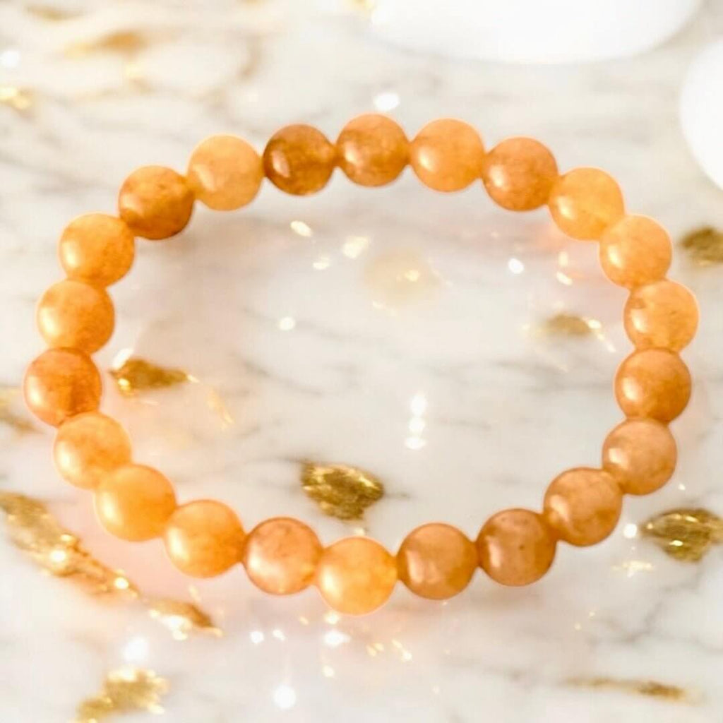 Sonnenstein Kugelarmband – Strahlende Energie für Optimismus und innere Stärke