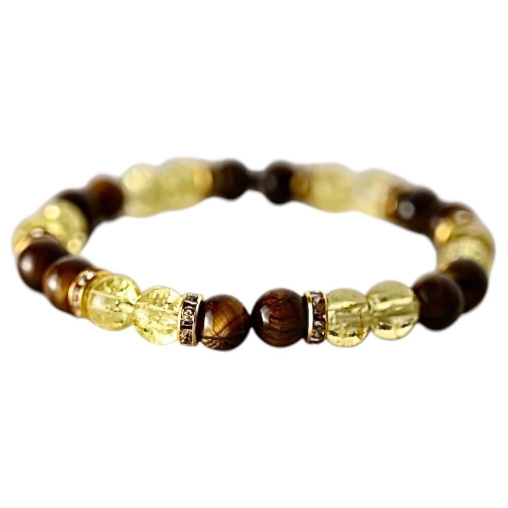 Funkelndes Tigerauge Armband - Strahlendes Accessoire