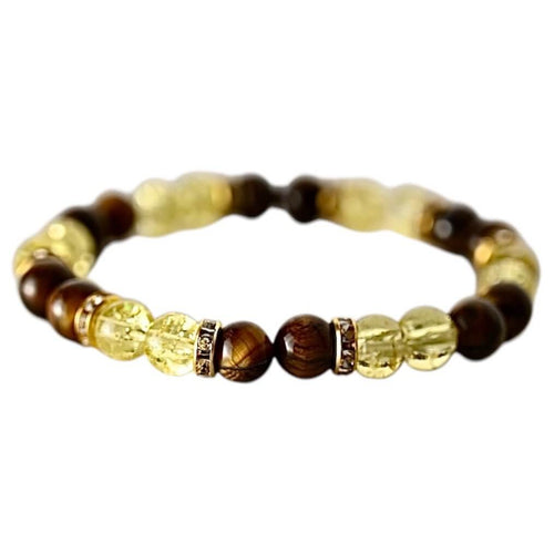 Funkelndes Tigerauge Armband - Strahlendes Accessoire