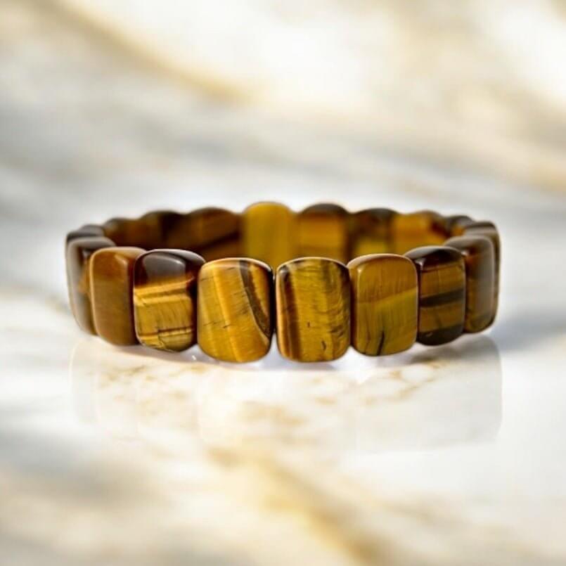 Tigerauge Armband – Stilvolles Schmuckstück mit warmem, schimmerndem Farbton