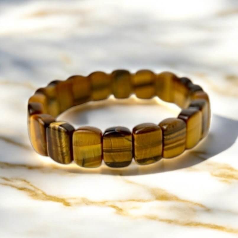 Tigerauge Armband – Stilvolles Schmuckstück mit warmem, schimmerndem Farbton